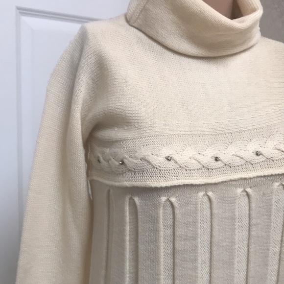 Miss Bluemarine girls sweater dress size 14 - Picture 3 of 8